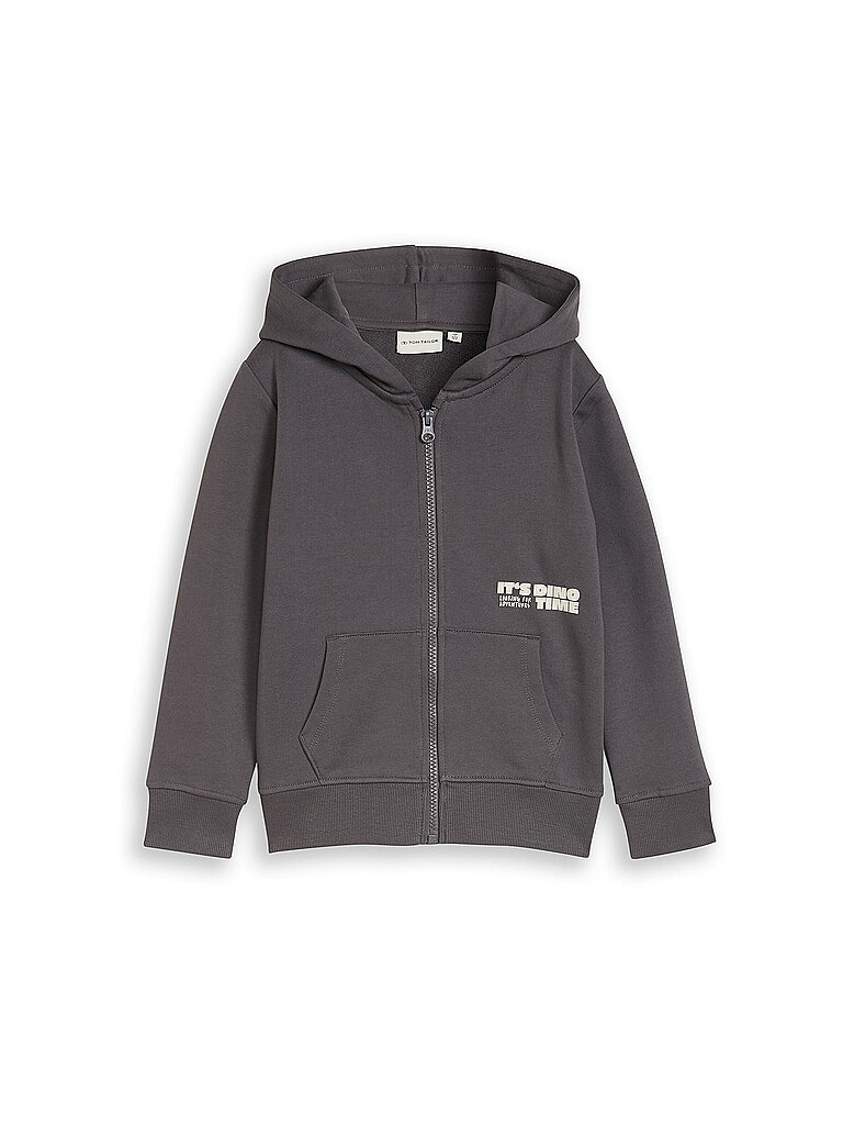 TOM TAILOR Jungen Sweatjacke  grau   128-134 baby